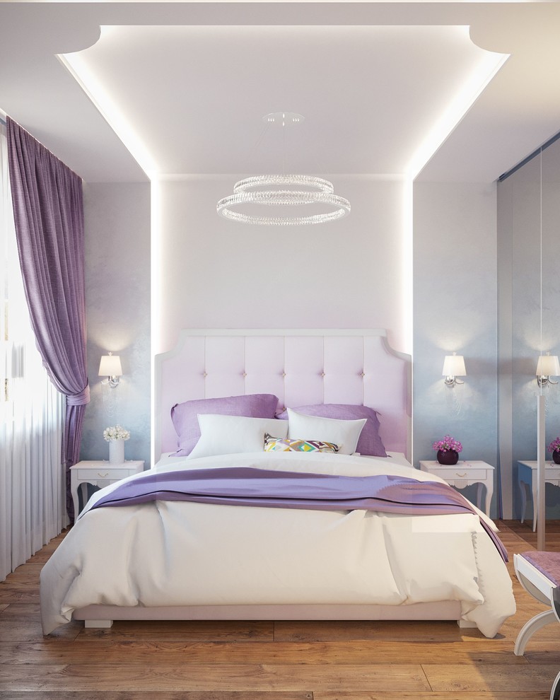 Обложка проекта: Визуализация спальни в современном стиле для kv-design