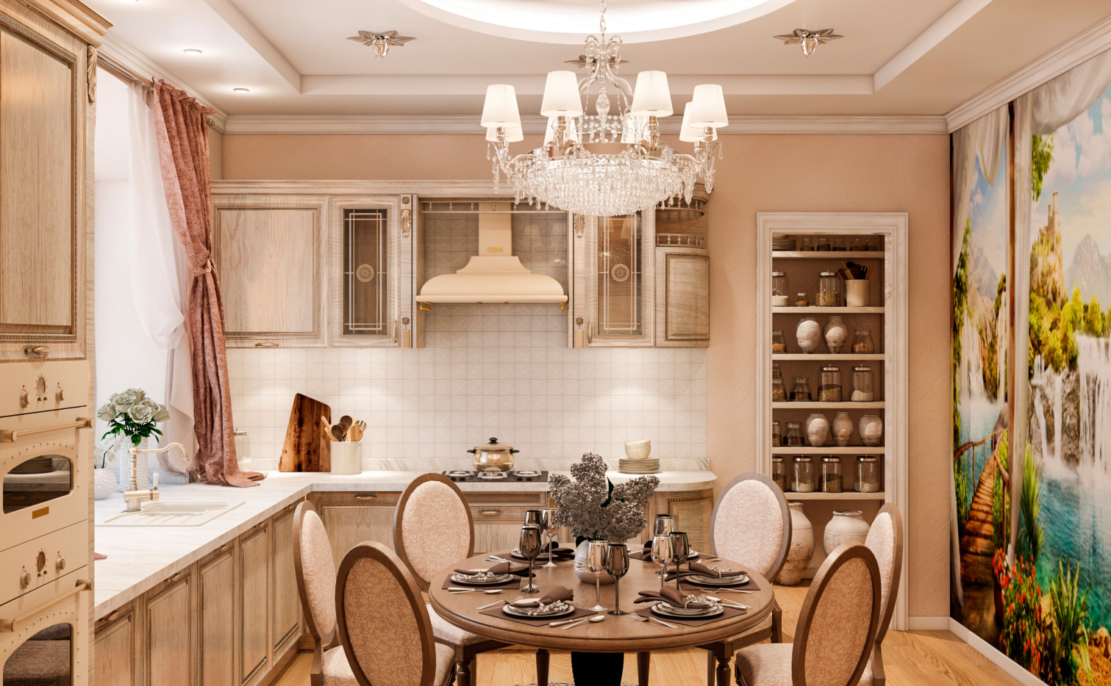 Интерьер частного дома в пос. Султан