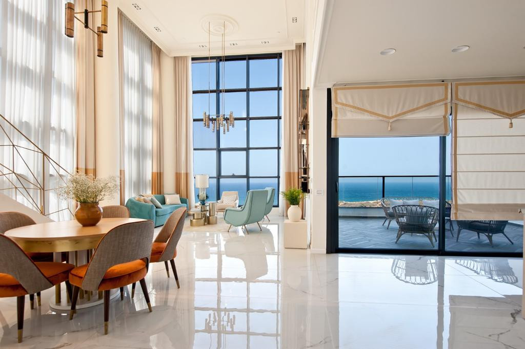 Двухуровневая квартира в Нетании