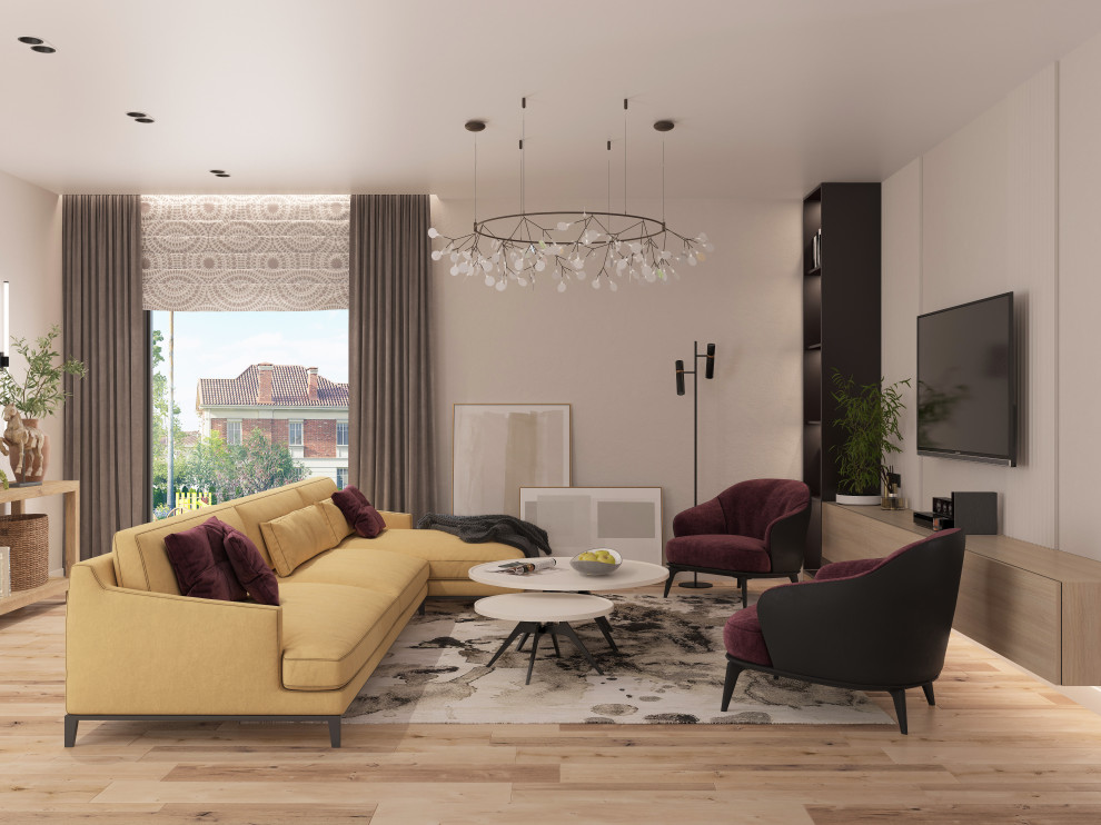 Дизайн - проект интерьера загородного дома в п.Межевой