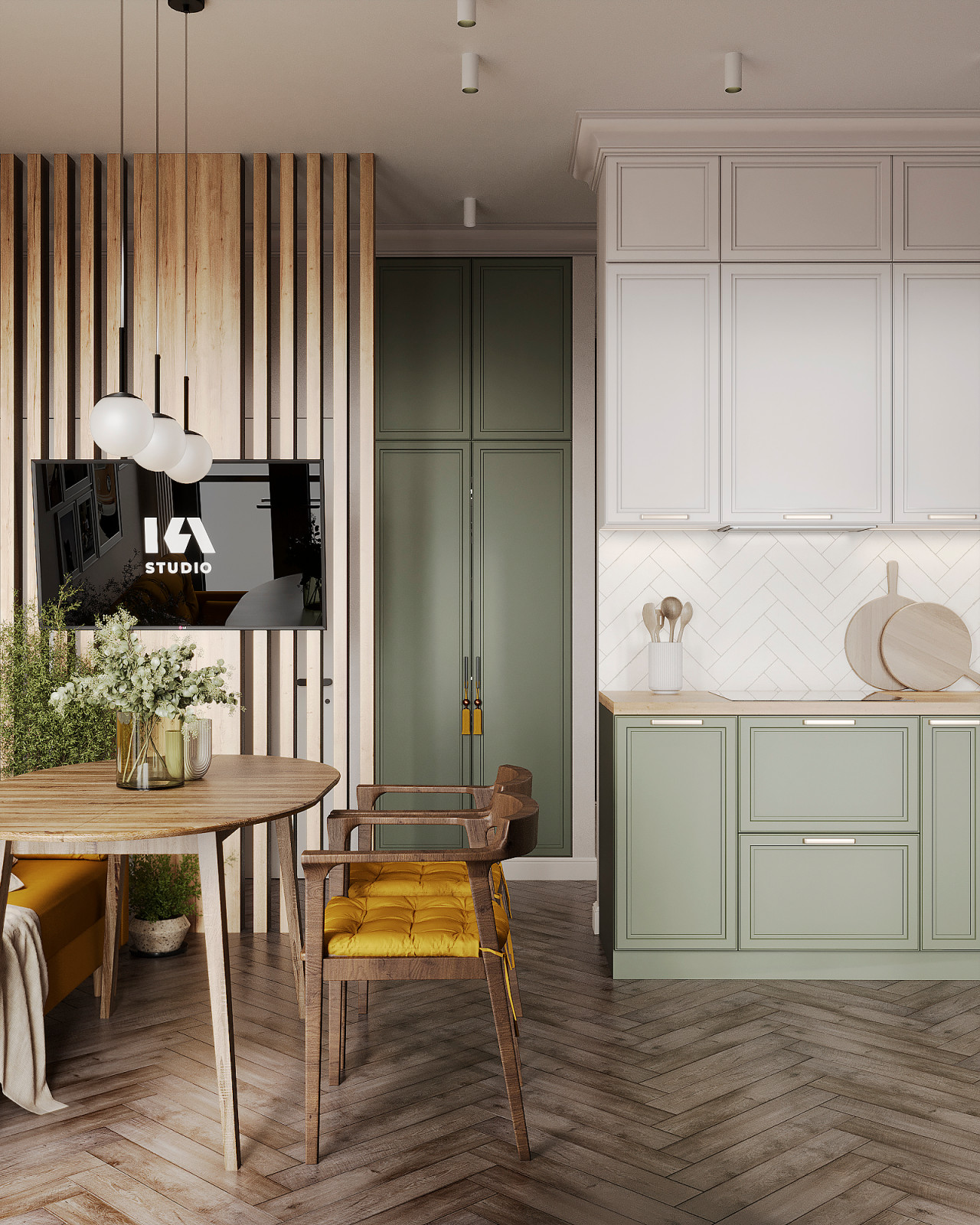 Квартира в стиле эклектика