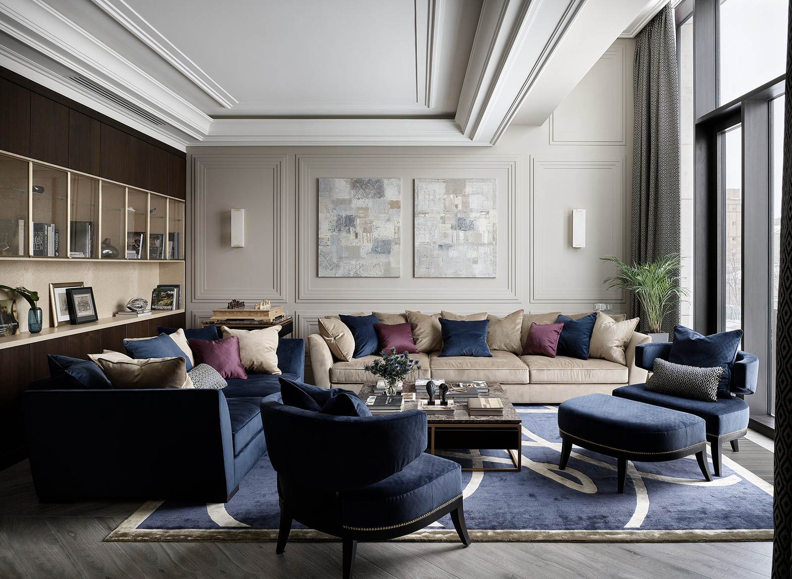 Обложка проекта: Апартаменты в ЖК Balchug Viewpoint, 185 м2