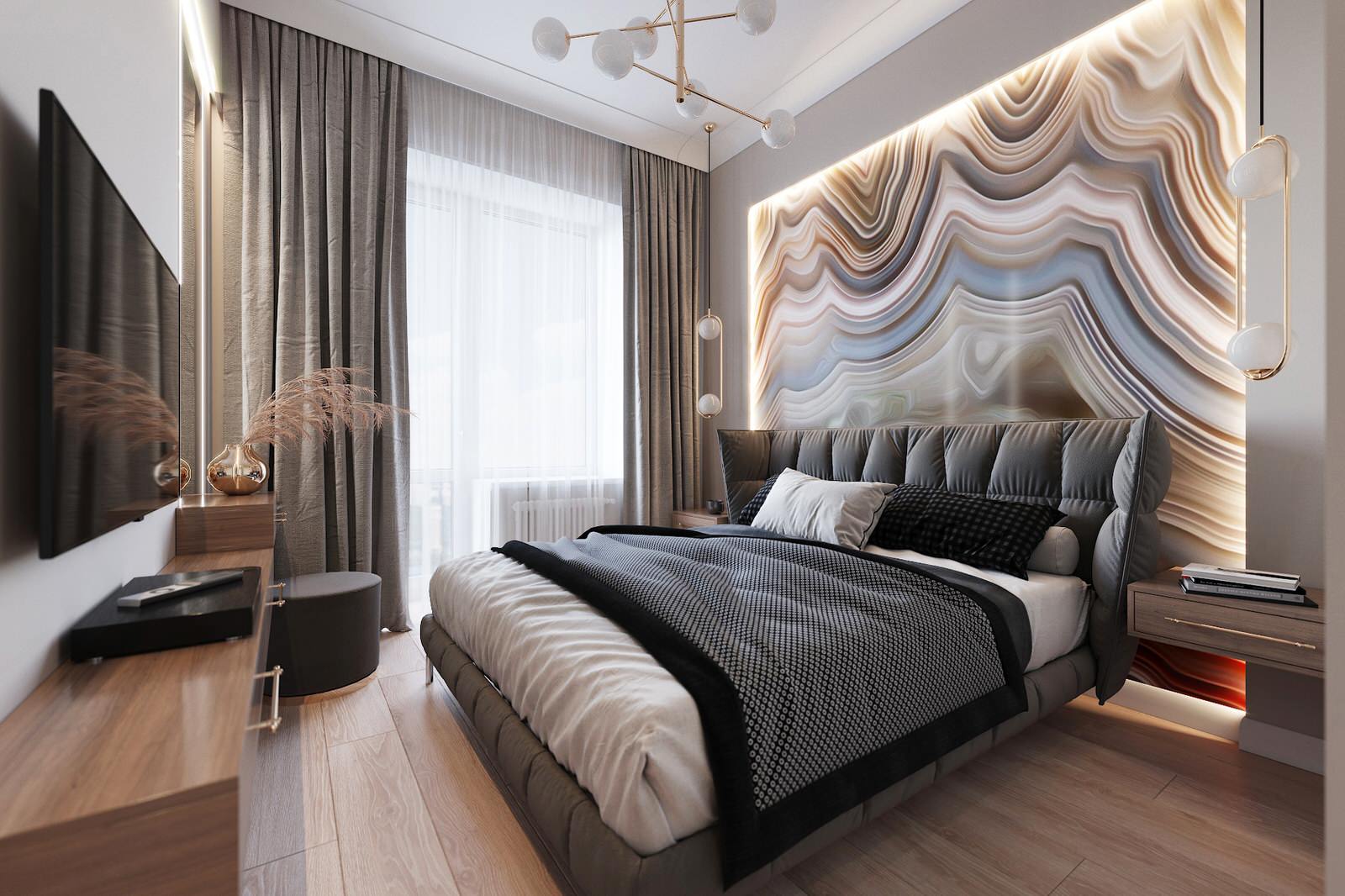 Проект спальни в Архангельске