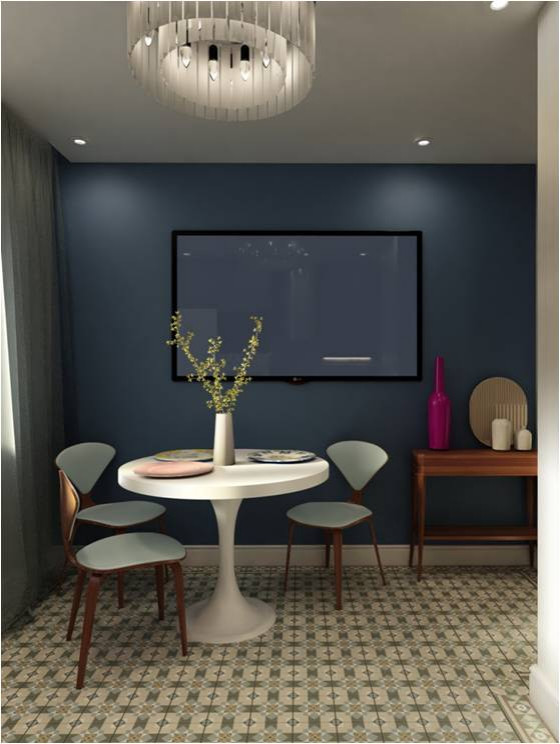 Квартира на Мичуринском проспекте, 74 м2