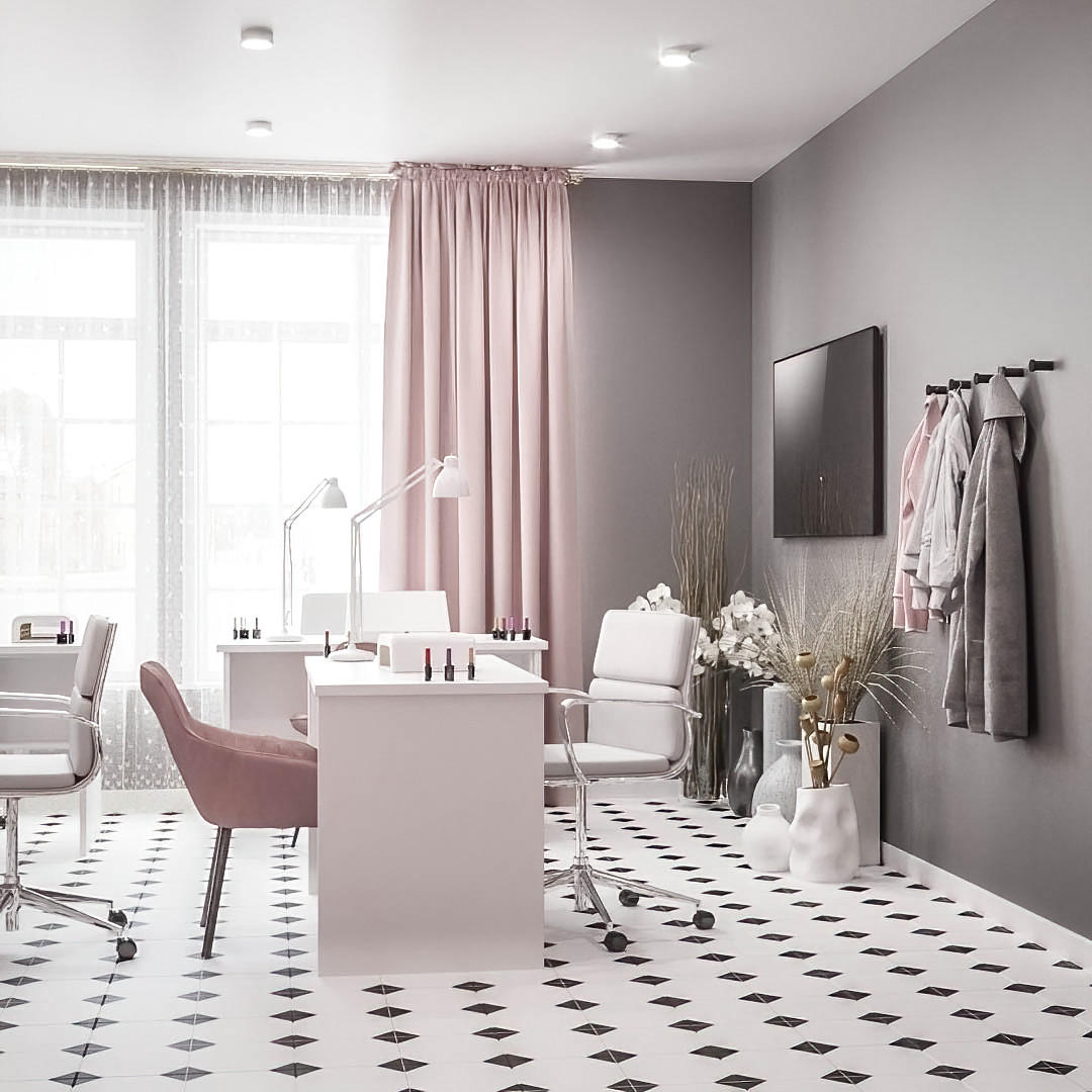 Обложка проекта: Коммерция. Маникюрный салон ПРОНОГТИ 32 м²