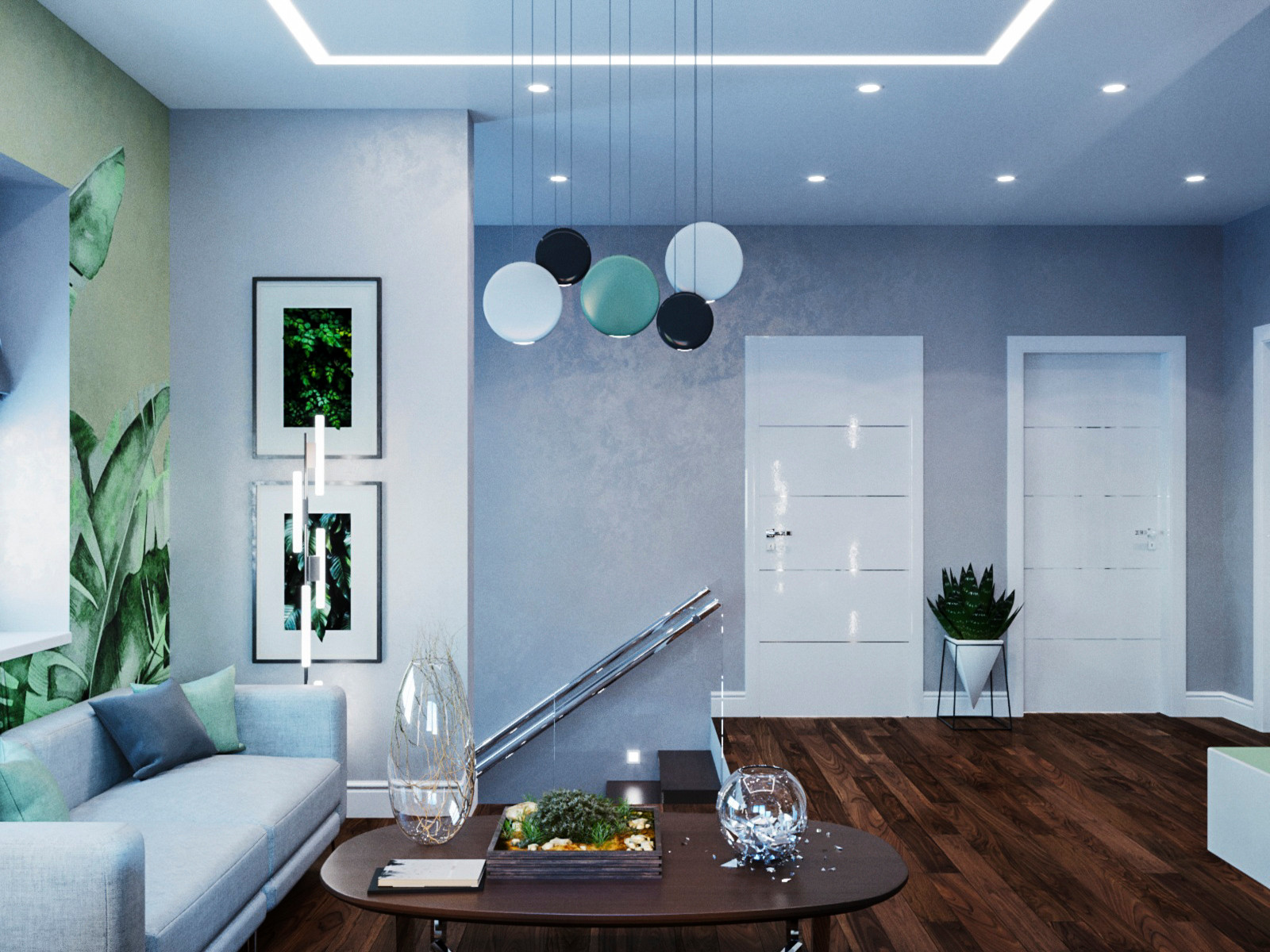 Дом 180 кв.м. в современном стиле.