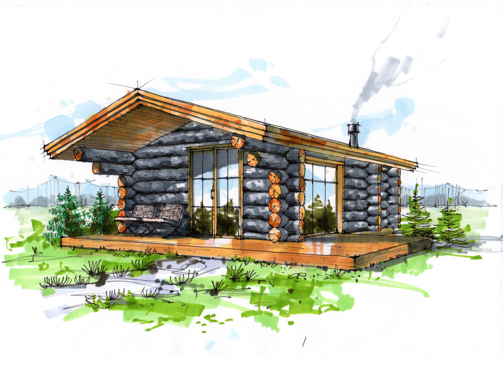 Обложка проекта: Проект бани в Можайске