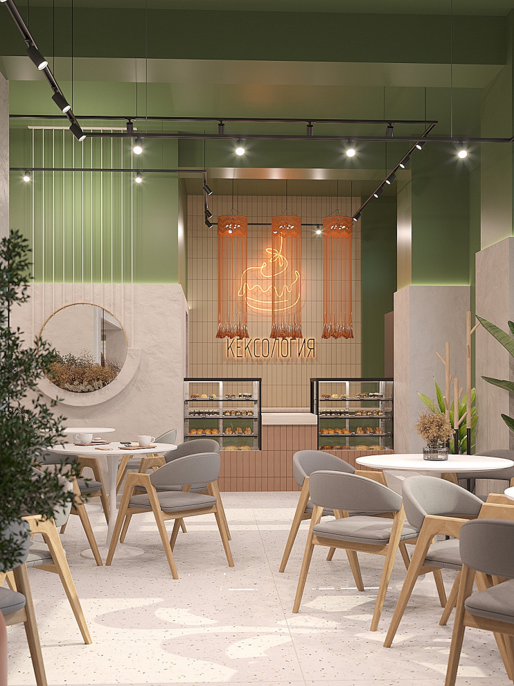 Дизайн-проект кафе кондитерской