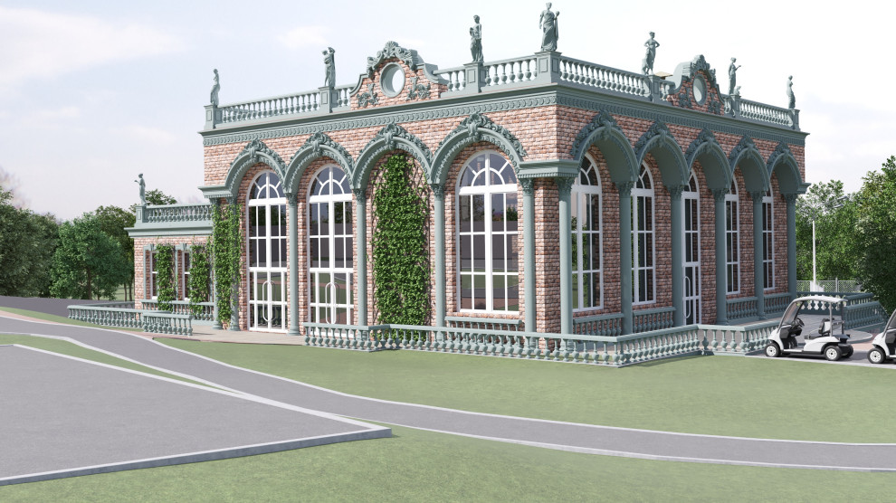 Обложка проекта: БАНКЕТНЫЙ ЗАЛ ТИФФАНИ, на 100 чел