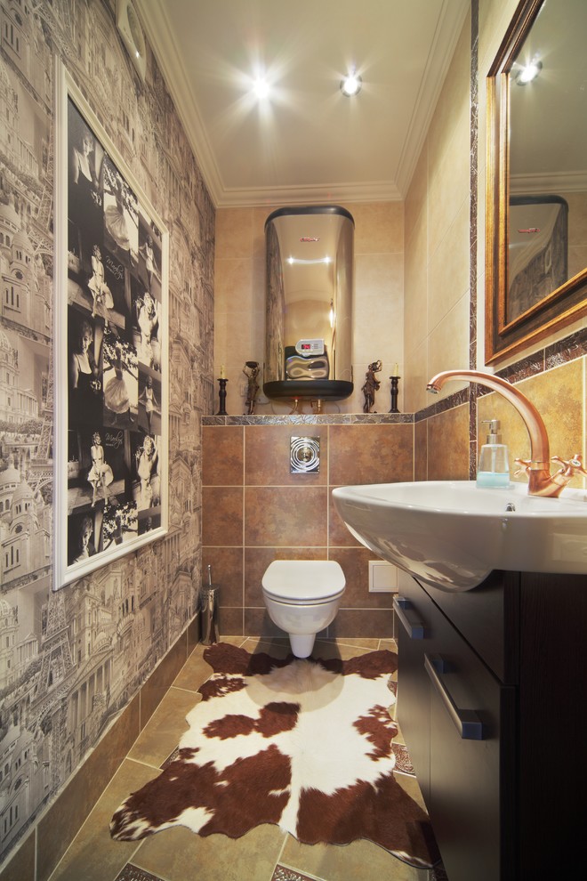 Интерьер 3-хкомнатной квартиры-студии