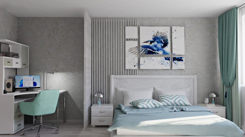 Спальня в стиле неоклассика