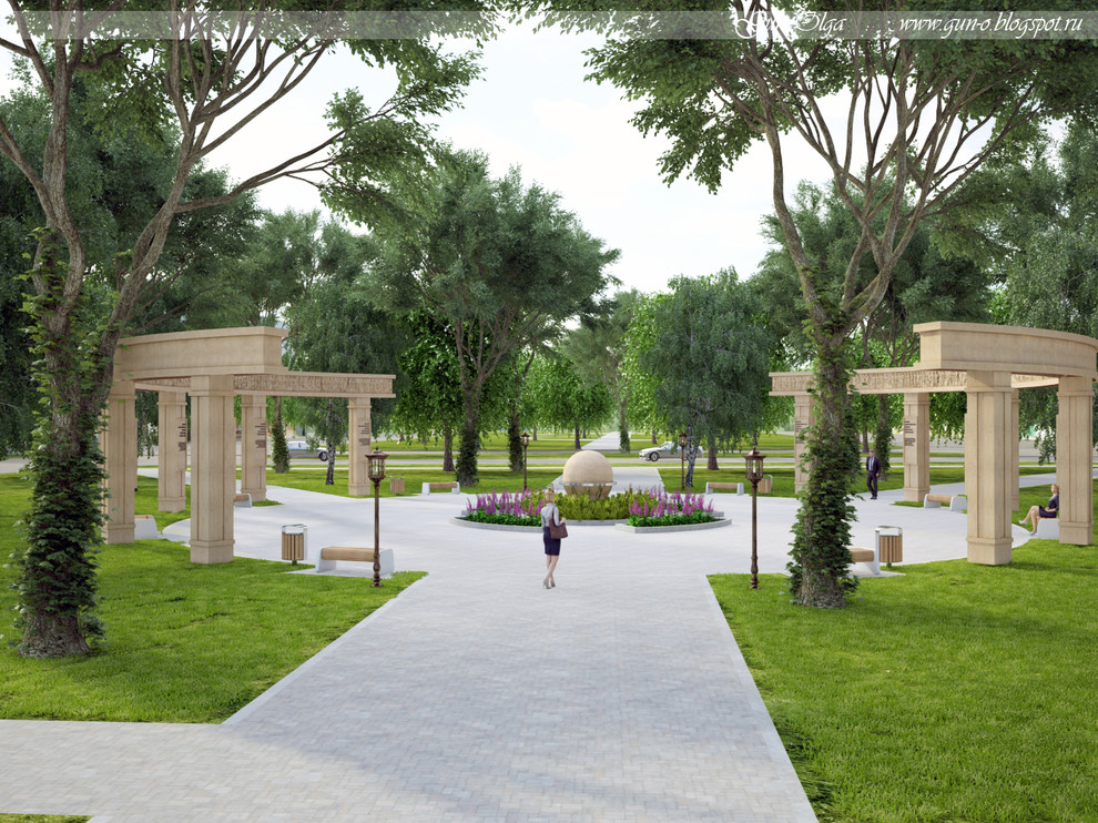 Сквер национальных общин(визуализация)