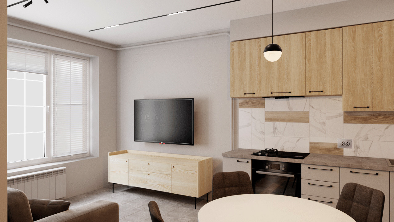 Маленькая квартира в таунхаусе