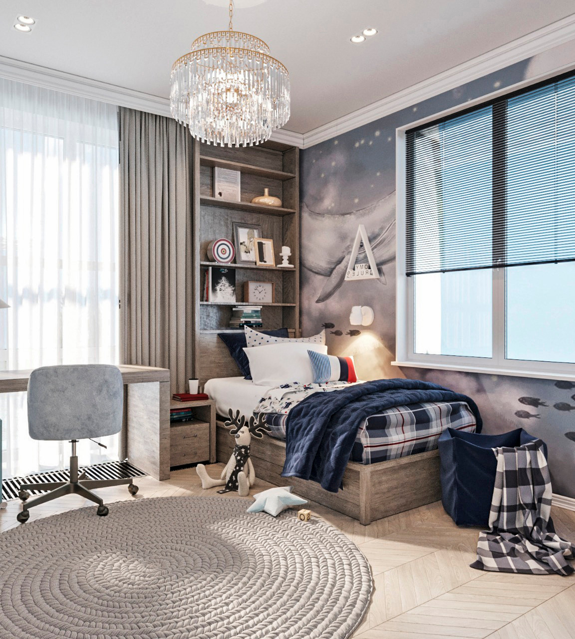 Обложка проекта: Ренессанс в квартире 100 м2