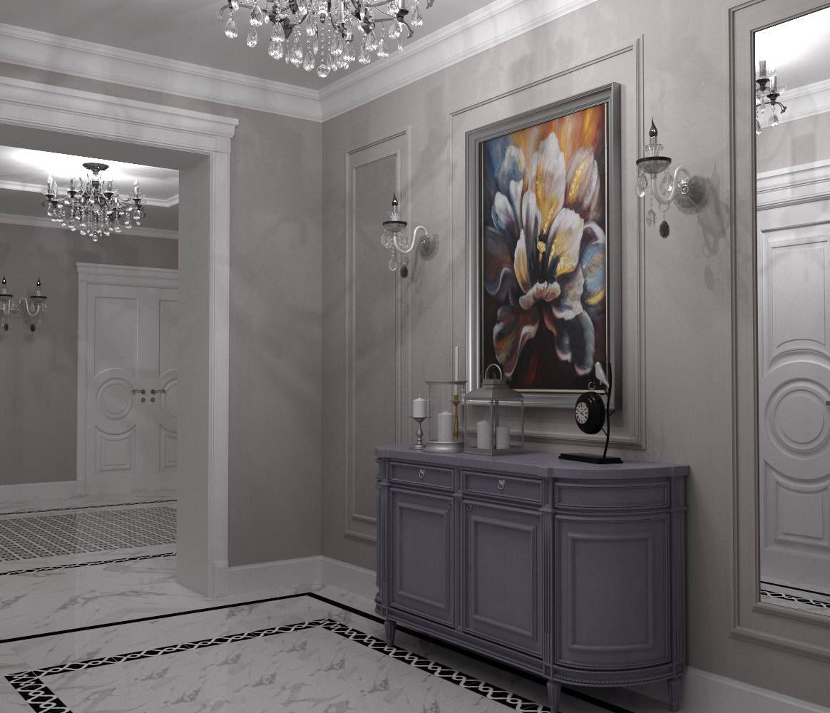 Интерьер квартиры во Владикавказе на Пр. Коста, 83. Классика.