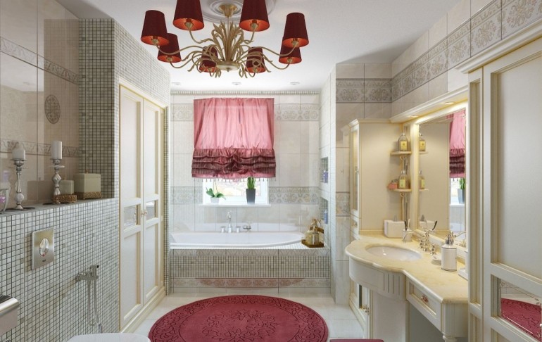 Ванная комната в классическом стиле