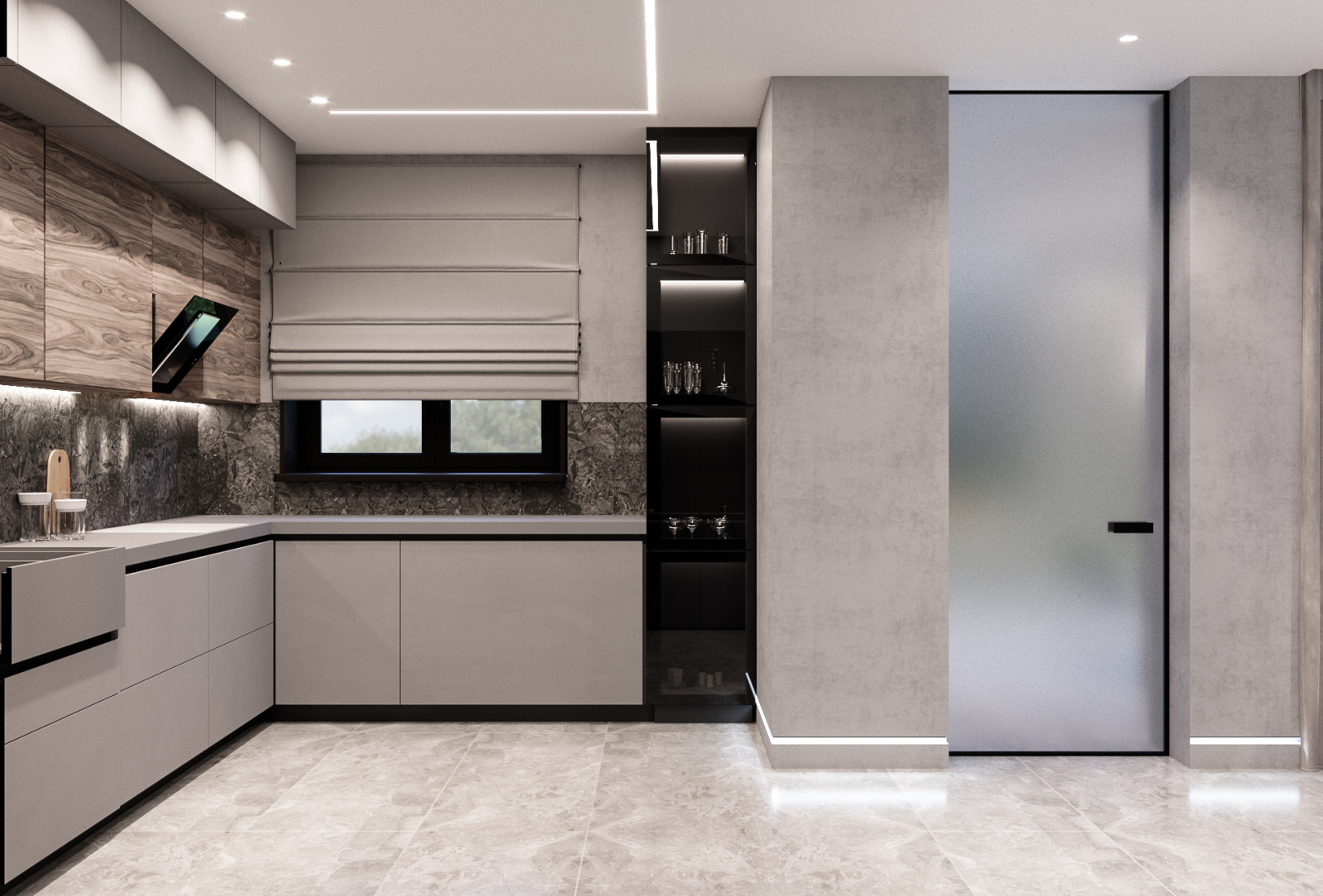 Обложка проекта: Гостиная-Холл-Столовая