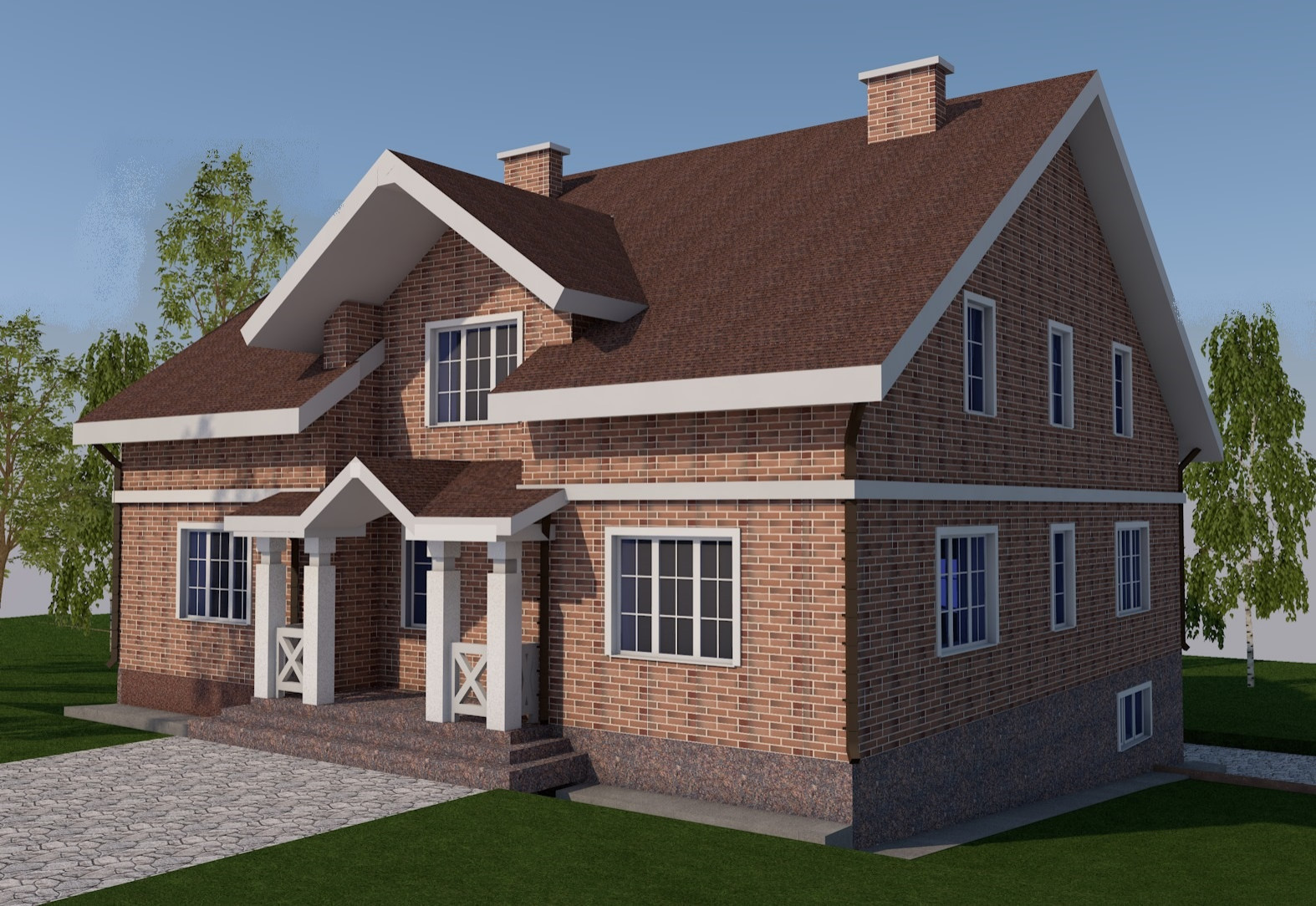 Проект дома F-110