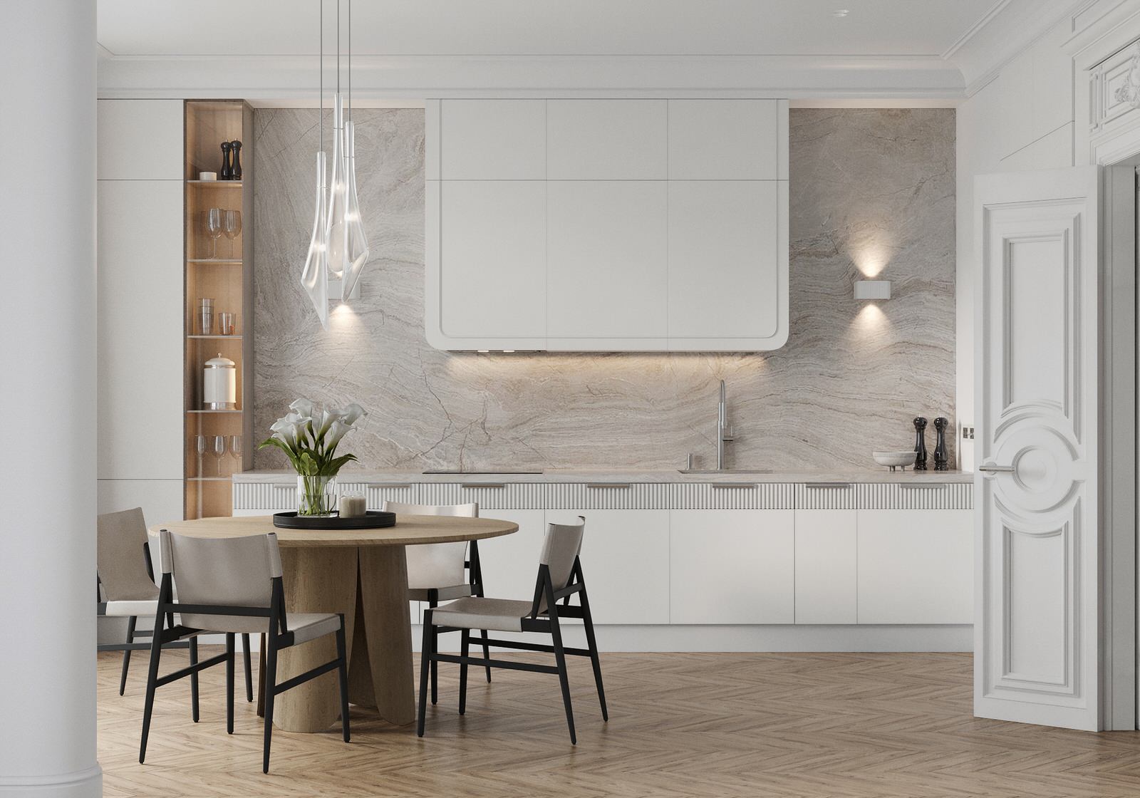 Кухня гостиная