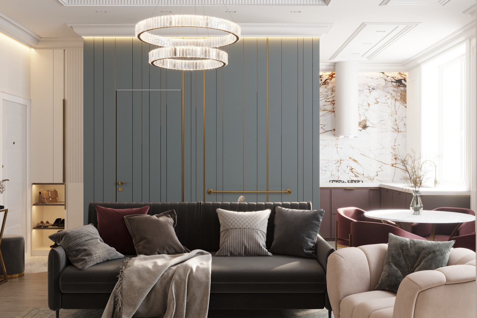 Квартира 56,6 кв.м.