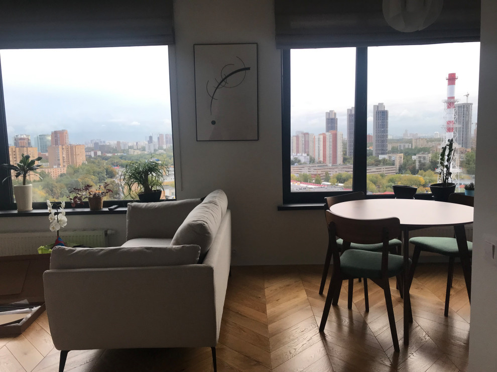 Стилизация интерьера в ЖК Discovery