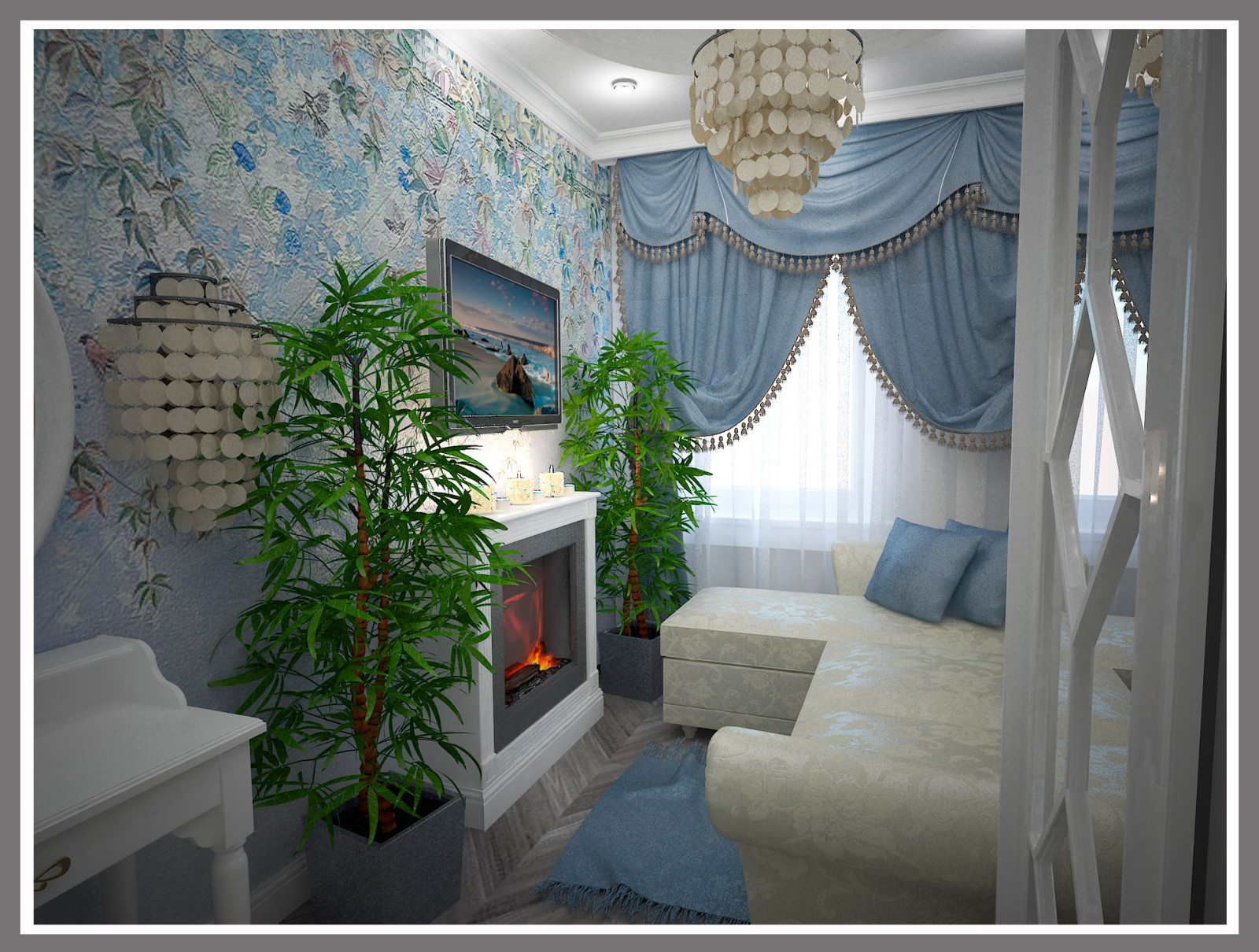Дизайн квартиры 76 м.кв.