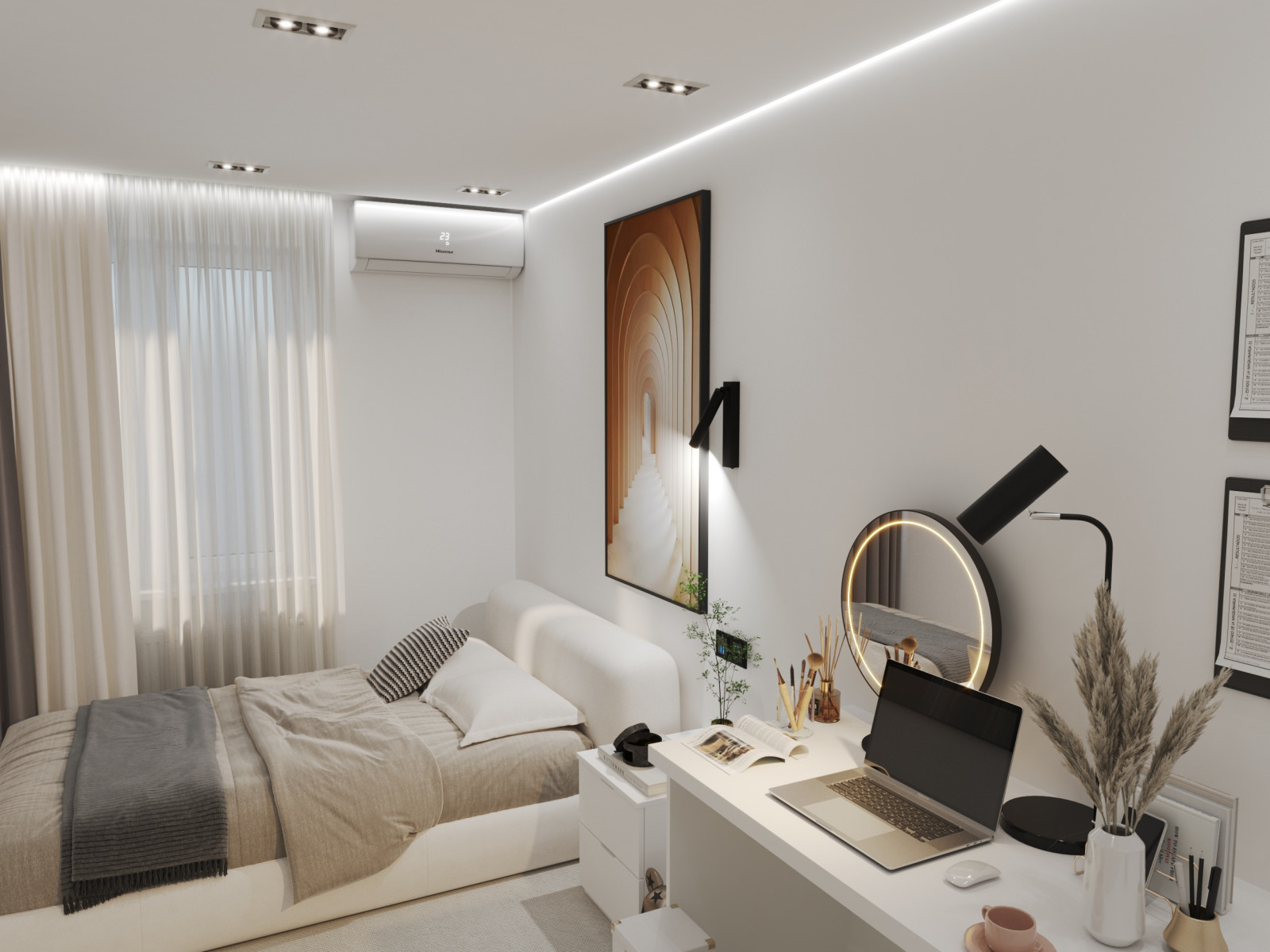 Обложка проекта: Дизайн проект детской№1