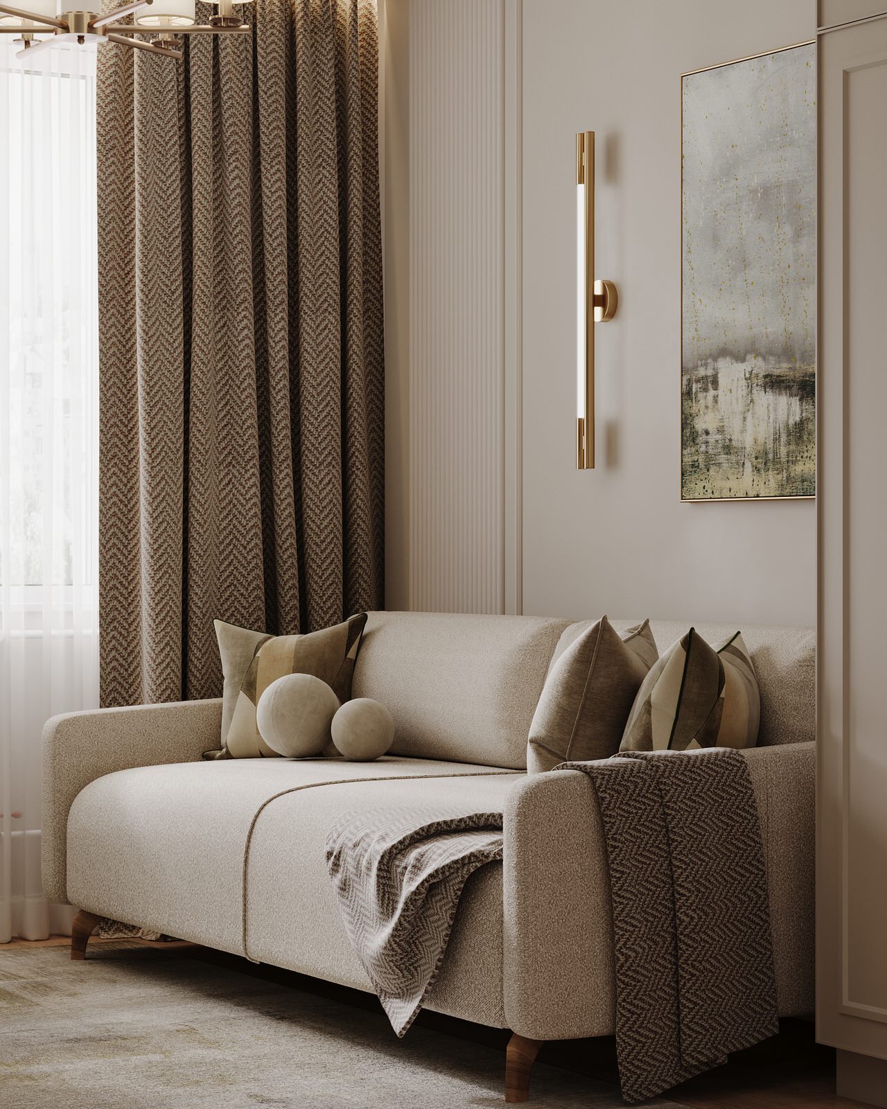 Интерьер квартиры в ЖК "Все свои"