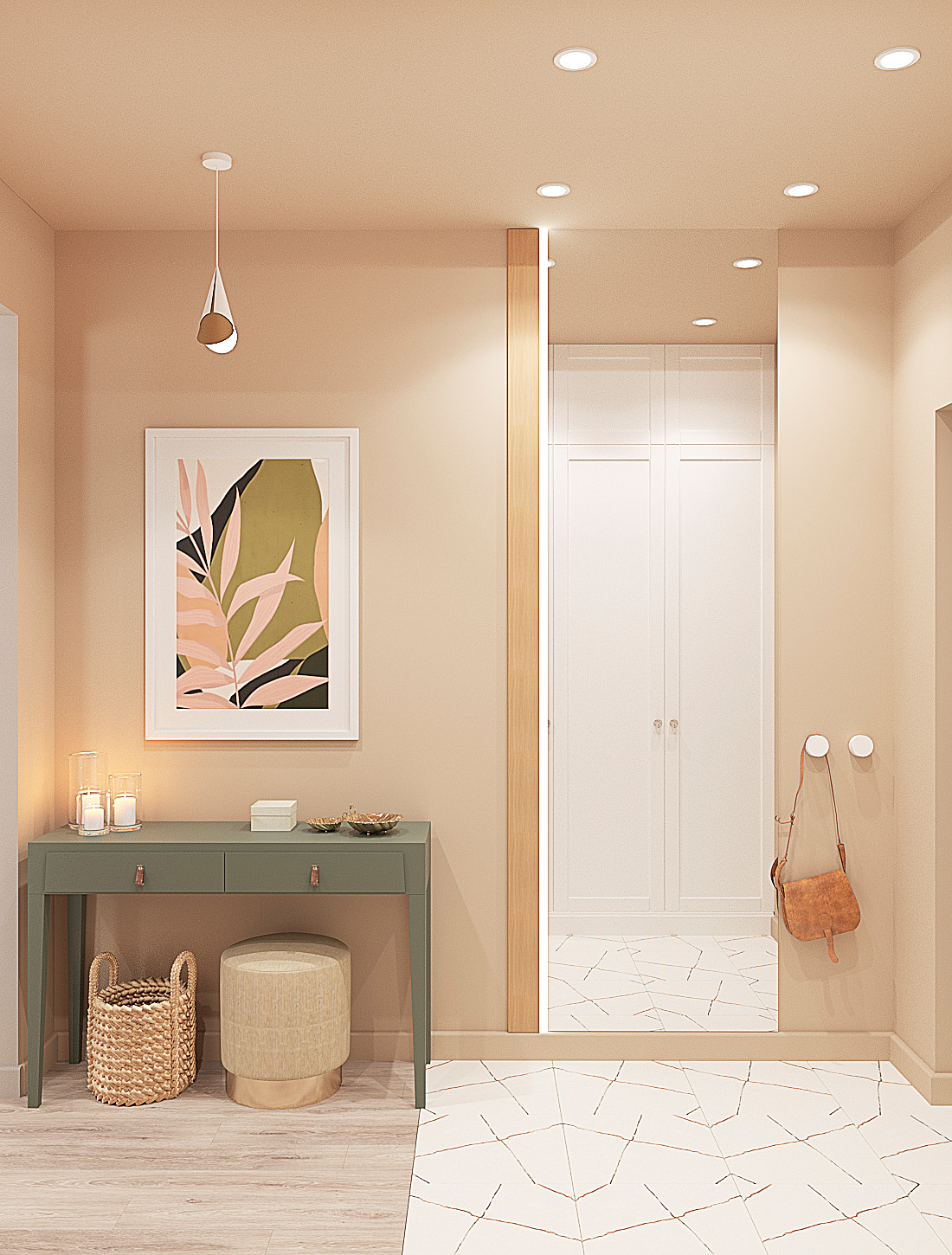 Прихожая. Загородный дом