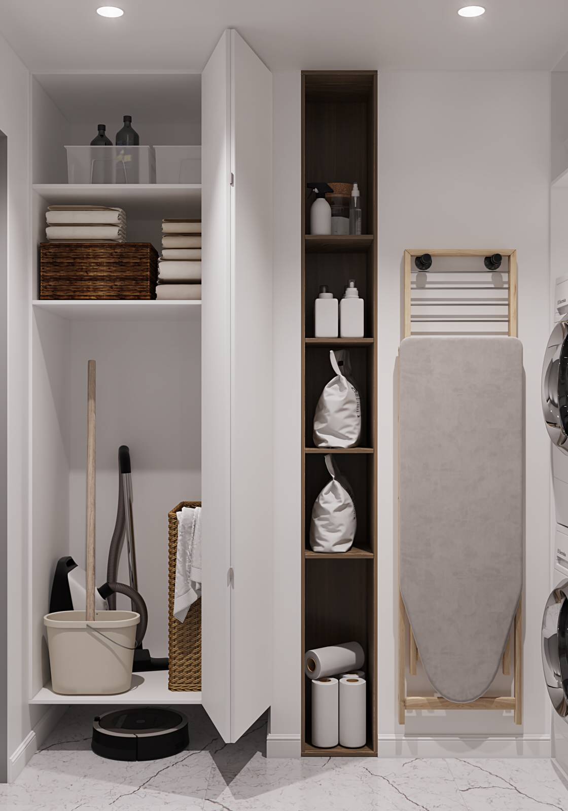 проект "Сдержанный комби на 87м2"