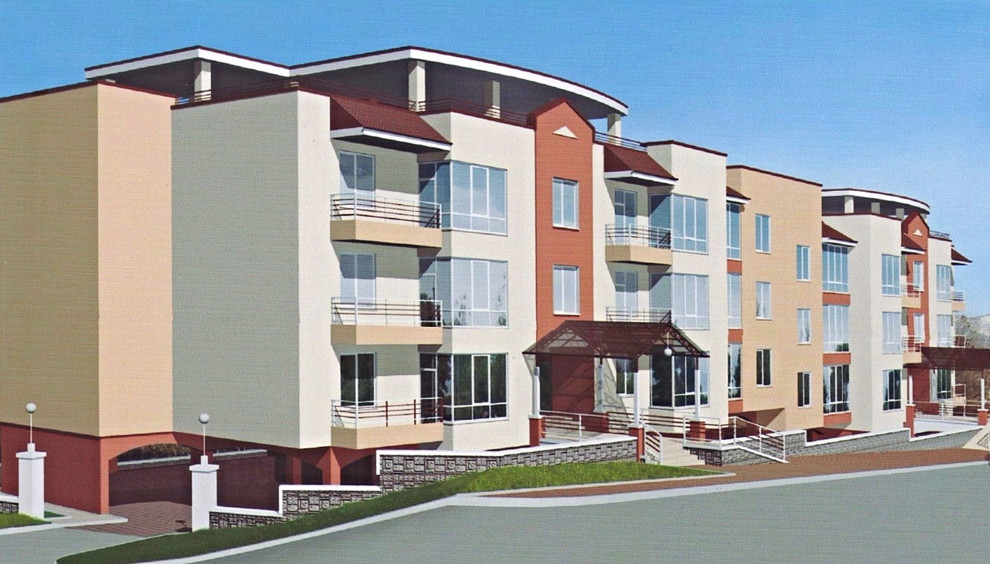 Обложка проекта: проект многоквартирного жилого дома