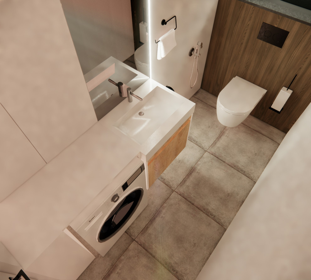 Обложка проекта: Минимализм в трёхкомнатной квартире