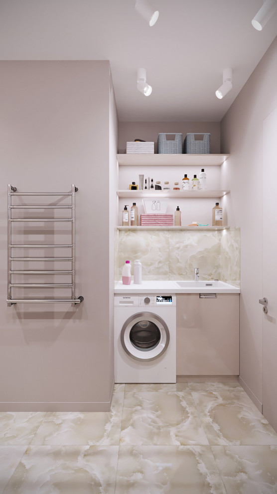 Стильная квартира 86 кв.м. -  Москва - яркие акценты в интерьере. Финал.