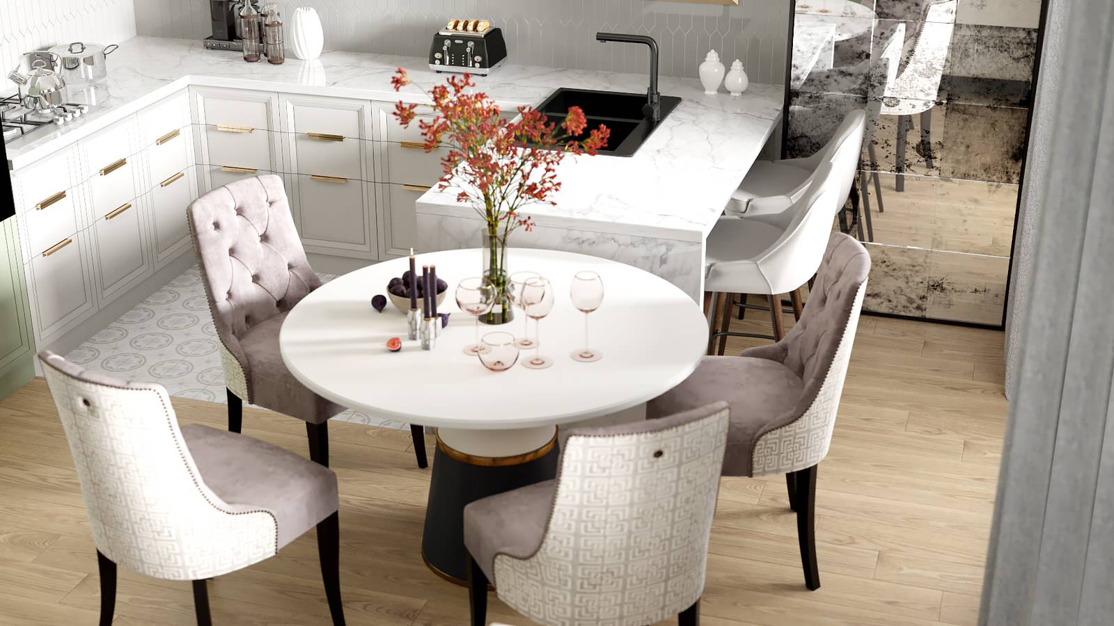 Трехкомнатная квартира