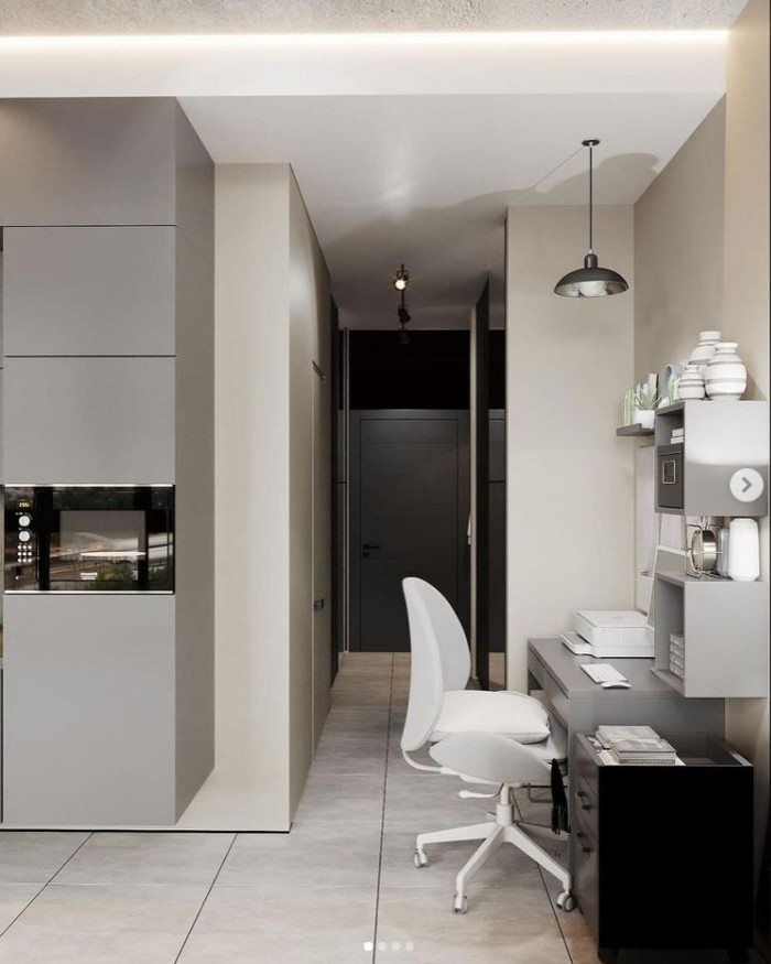 Дизайн-проект студии в стиле лофт