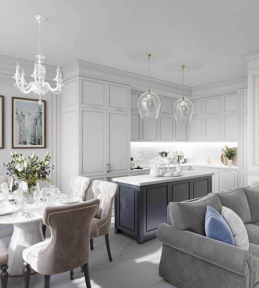 Дизайн проект в Н. Новгороде для семьи с близняшками