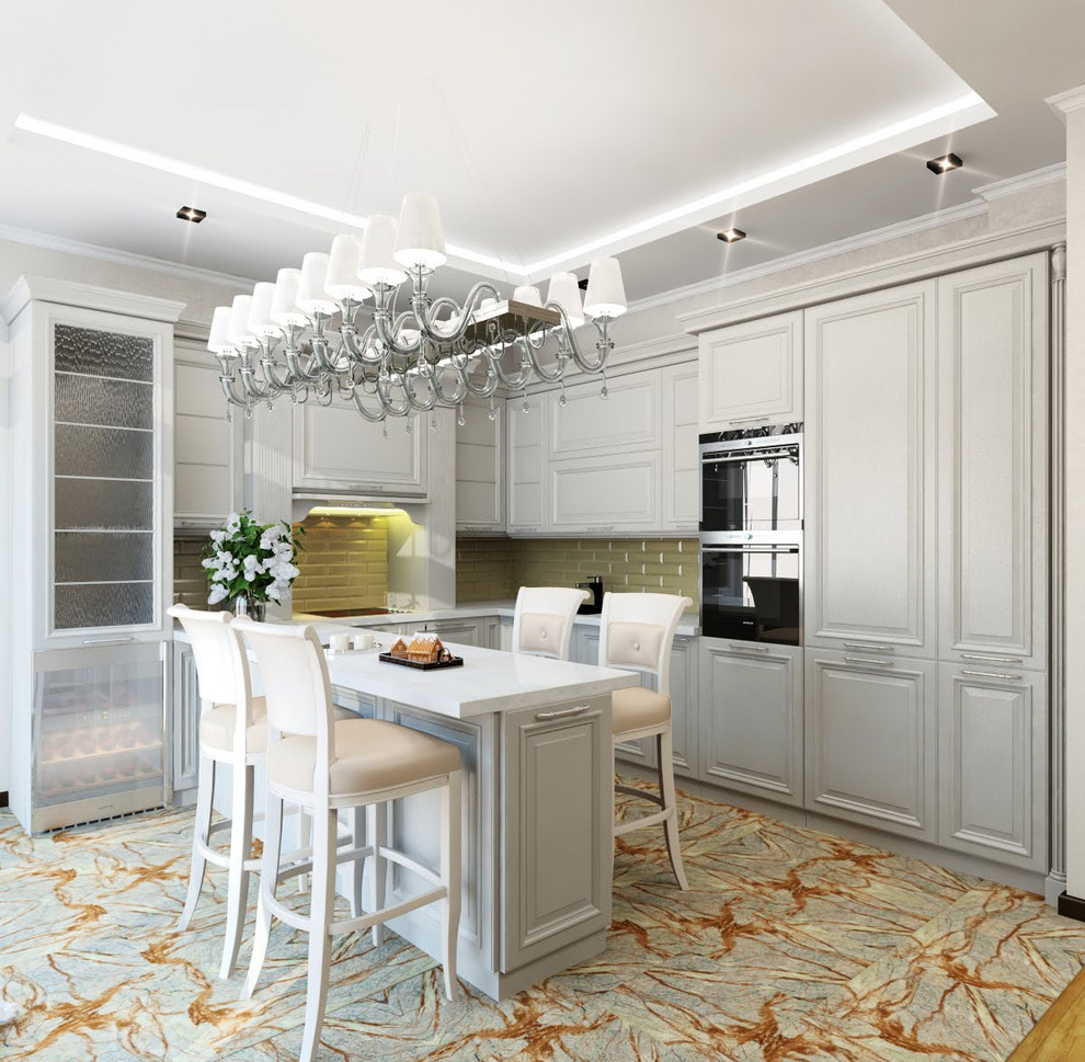 Реализованный проект кухни