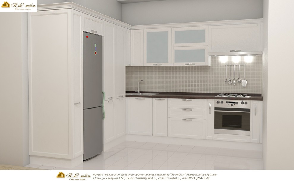 Обложка проекта: Кухня, заказчик Надежда ЖК "Благодатный" апартаменты №109