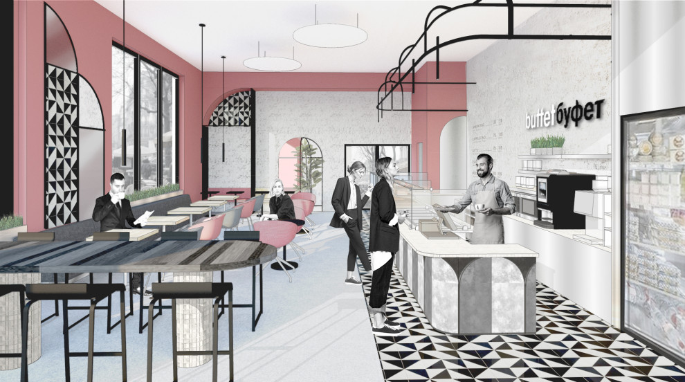 Проект кафе БуфетBUFET