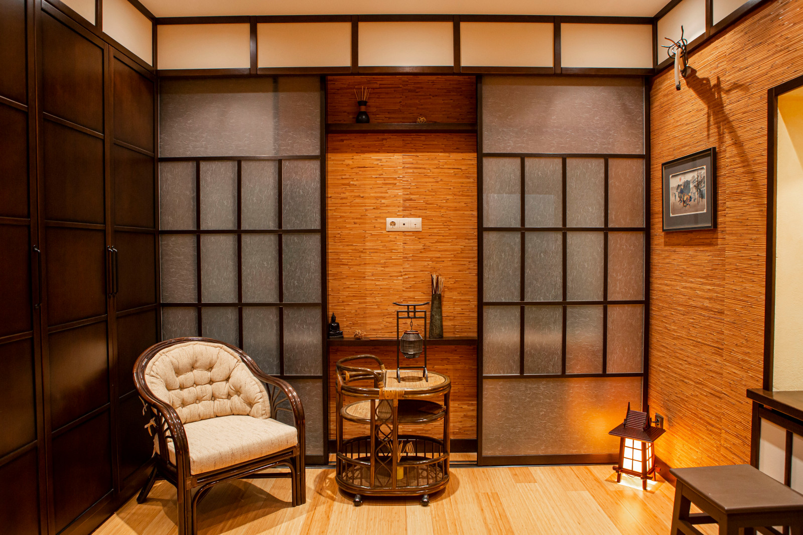 Гостевая комната в японском стиле