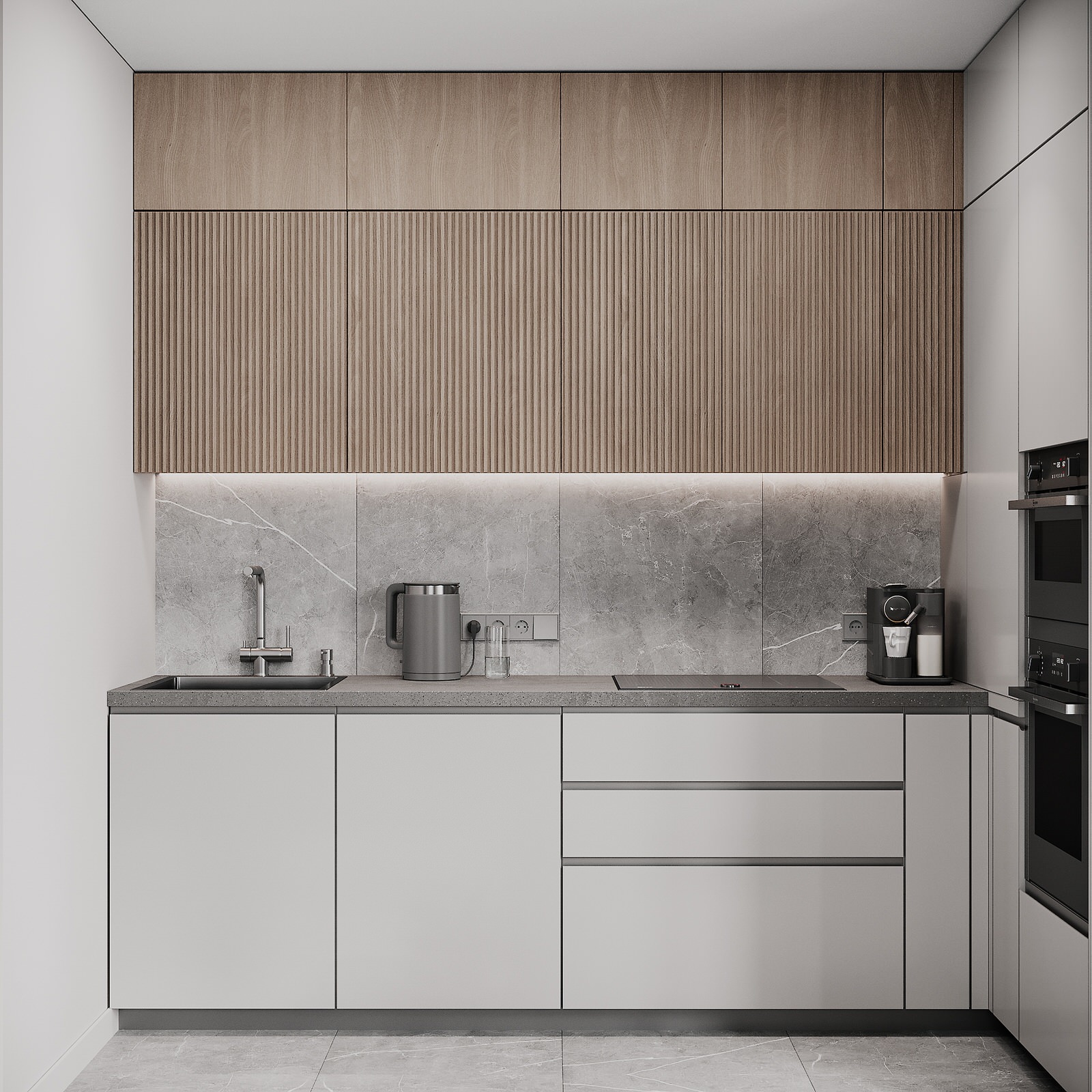 Квартира ЖК Смарт квартал на Октябрьской 81,7 м²