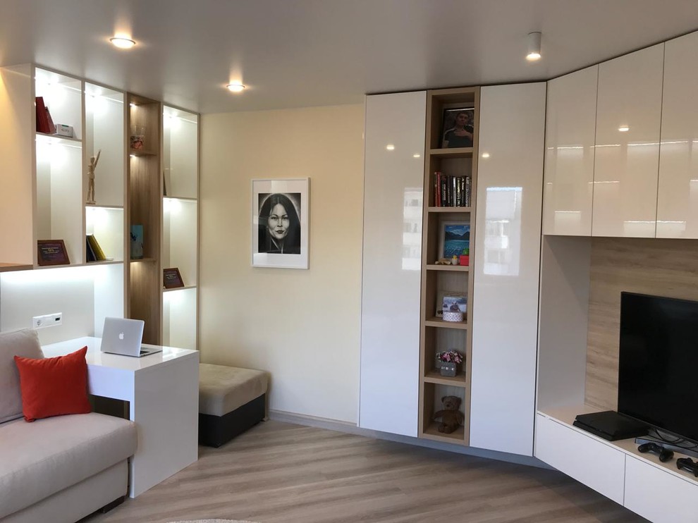 Индустриальный двухкомнатная 70 м2.