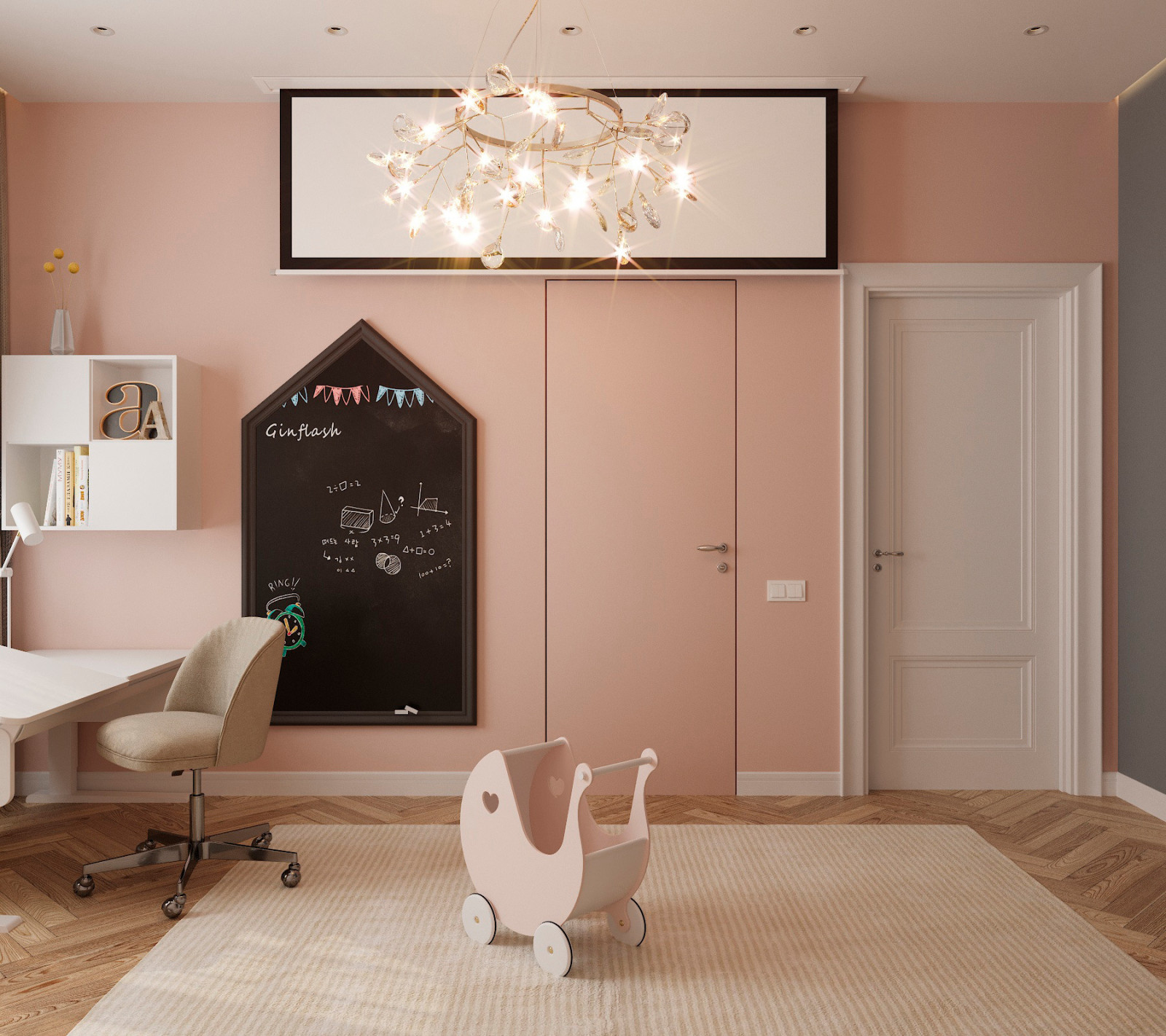 Интерьеры загородного дома в ЖК Олимпийский