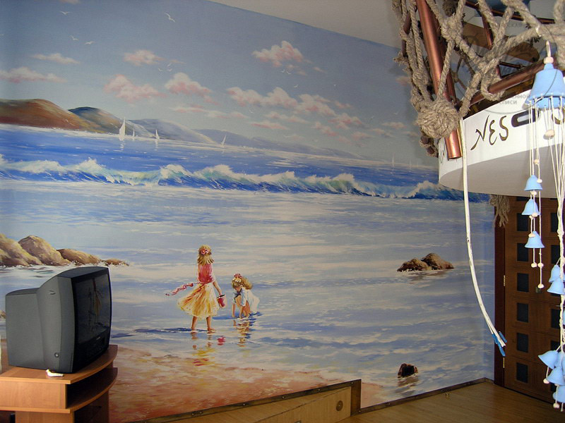 Art Painting of Child's Bedrooms