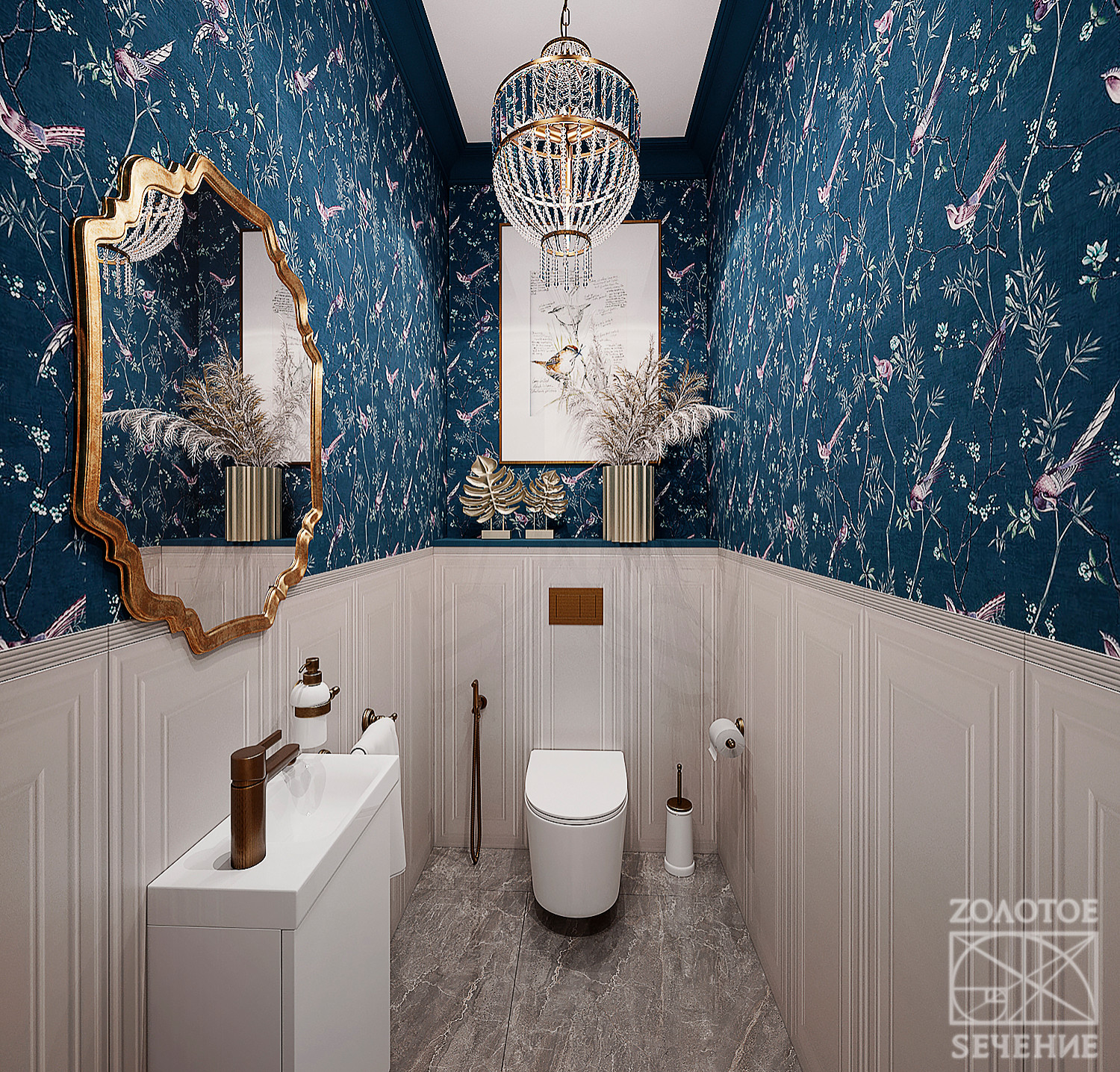 Изысканная нежность загородного дома