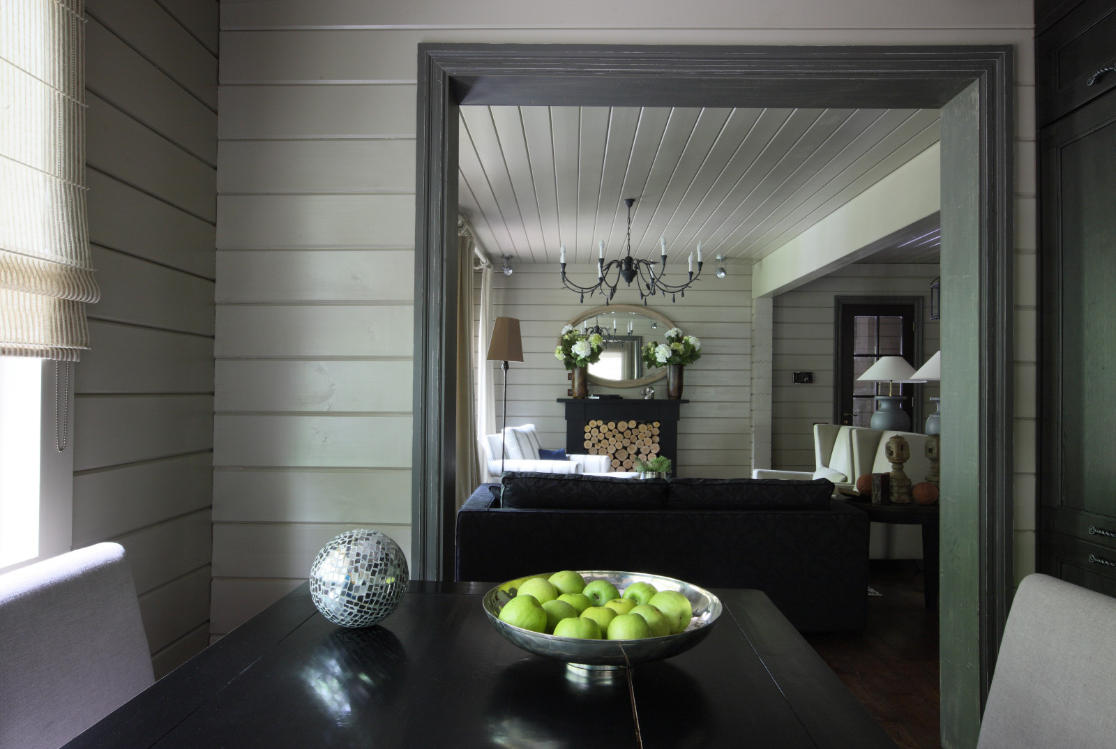 Дом из клееного бруса "Мезонин" от компании "ГрандСтрой"