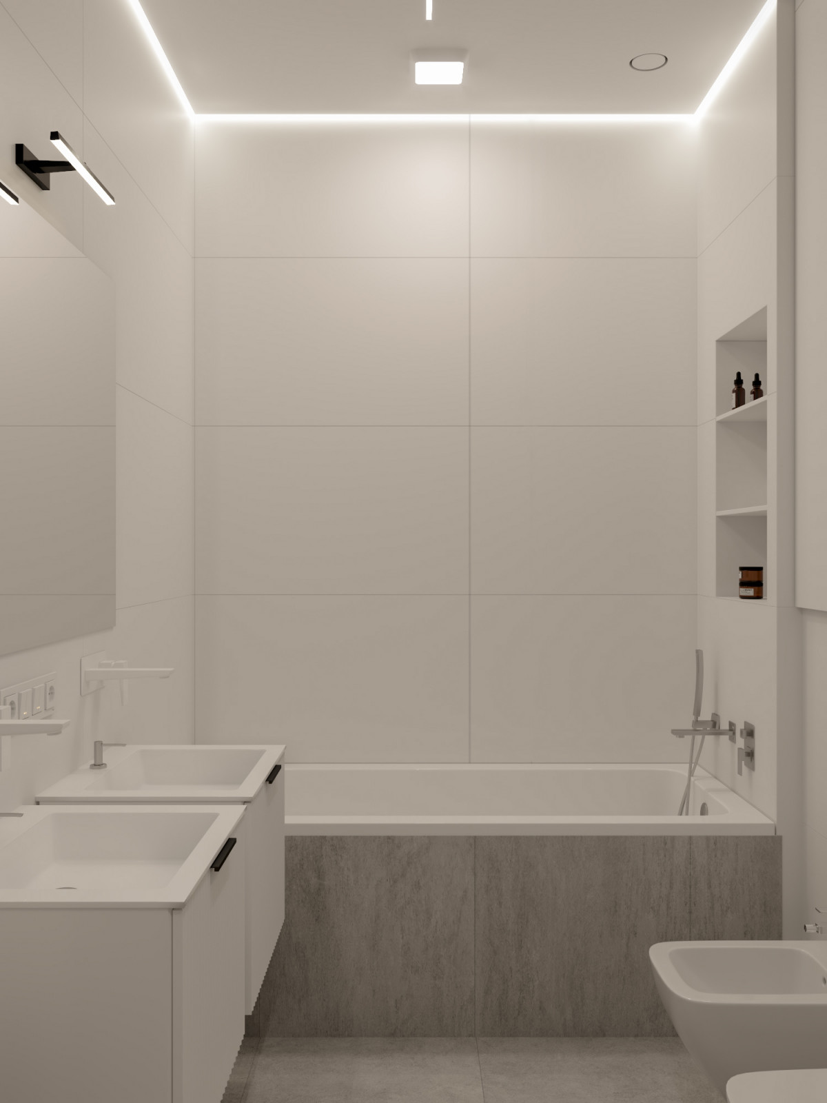 Визуализация 3-х комнатной квартиры в г. Калининград, ЖК Русская Европа