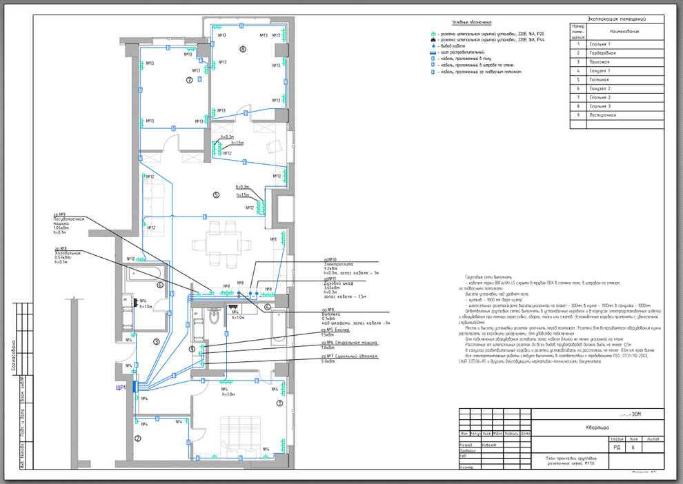 Обложка проекта: Квартира, г.Москва, ЖК "Богородский"