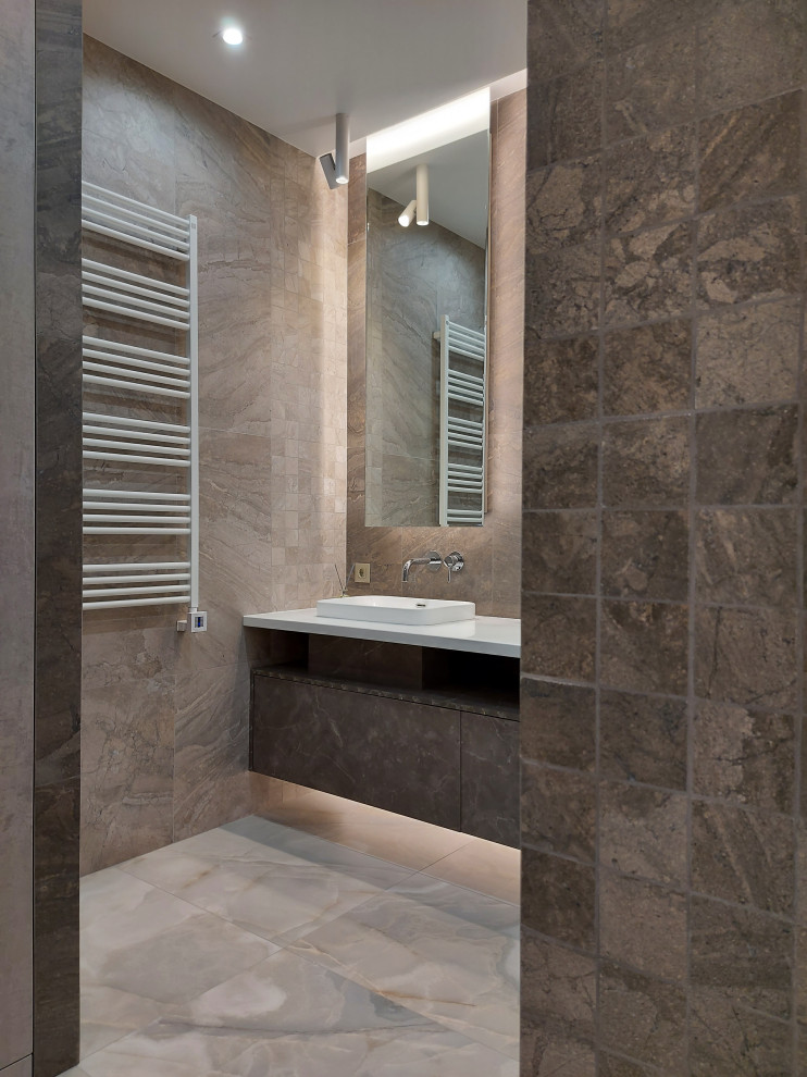 Ванная комната 7,9 кв.м. 2020 г. Фото.