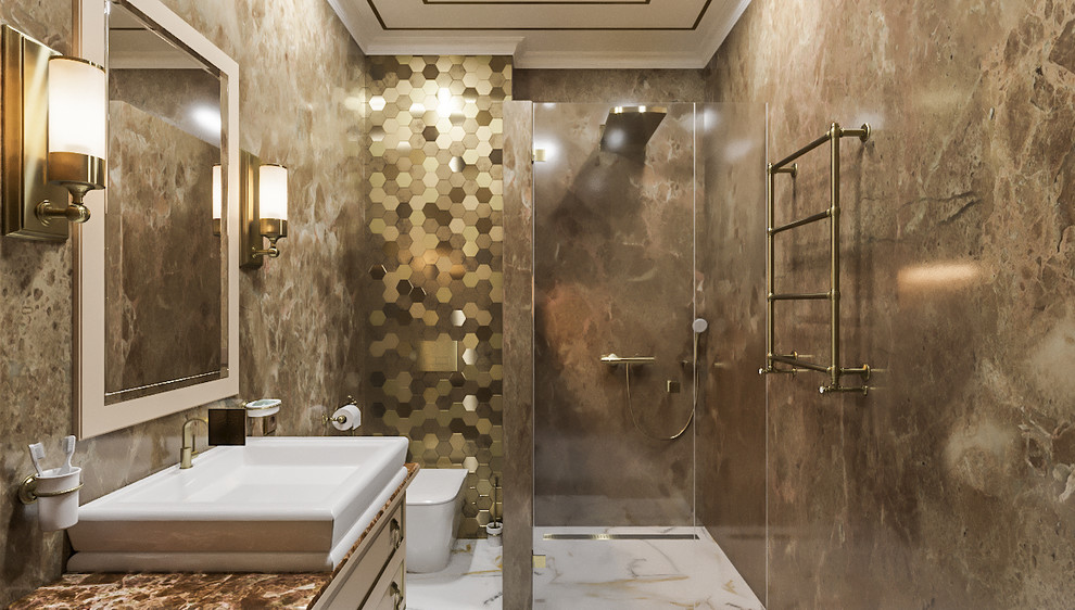 Ванная на первом этаже